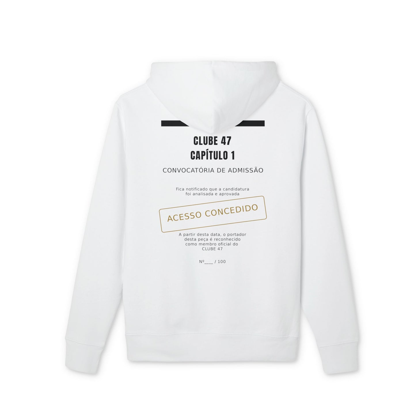 Hoodie — Clube 47 'Acesso Concedido'