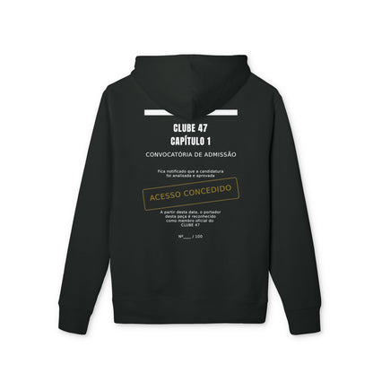 Hoodie — Clube 47 'Acesso Concedido' Black