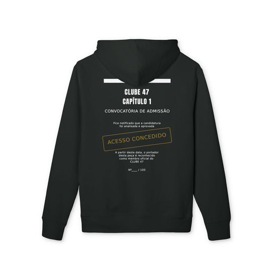 Hoodie — Clube 47 'Acesso Concedido' Black