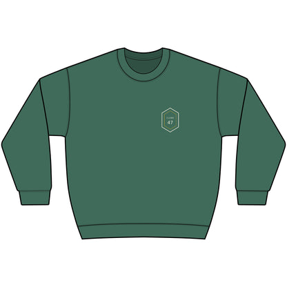 Sweatshirt — Clube 47 'Acesso Concedido' Green