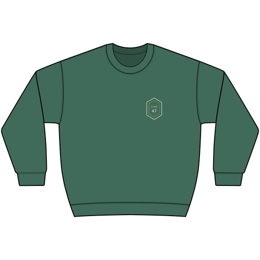 Sweatshirt — Clube 47 'Acesso Concedido' Green